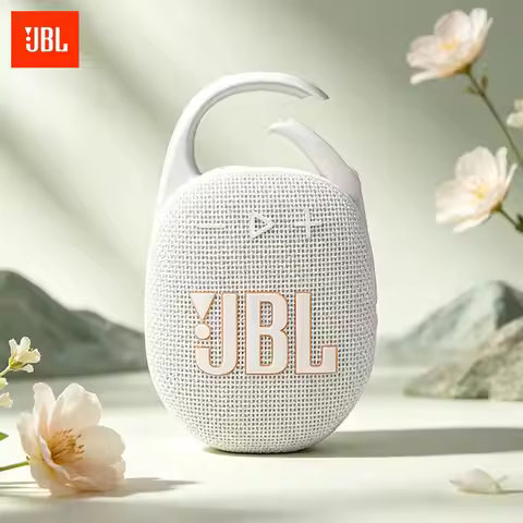 JBL Clip 5 Waterproof and shock-resistant portable Bluetooth speaker suitable for picnics and hikes