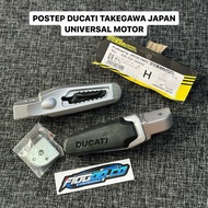 Ducati POSTEP RUBBER DUCATI POSTEP PNP ALL UNIVERSAL MOTORCYCLES DUCATI POSTEP DUCATI UNIVERSAL DUCA