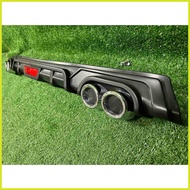 ┻ ➻ ☻ TOYOTA VIOS 2014 - 2018 REAR BUMPER DIFFUSER BLACK (2014 2015 2016 2017 2018)