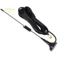 4G Monopole Antenna Suction Cup Magnet 3Meter Sma Antenna Height 31Cm 10Dbi Gain Rg174 Cable for Sim