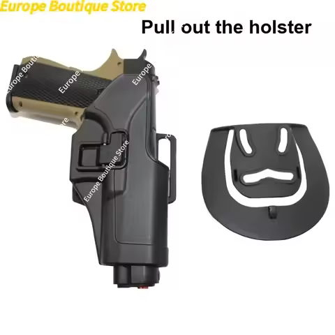 Black Tactical Gun Holster For G18 Airsoft Belt Holster General Hunting Pistol Case 2025