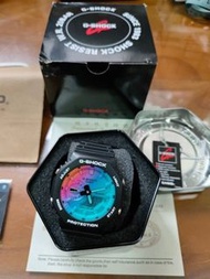 CASIO G-SHOCK GA-2100 watch for unisex  SR-1A rainbow  Royal Oak 100% actual photos of our customer's order  .