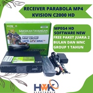 Receiver K Vision BROMO C2000 Official EURO 2024 Bonus MNC GROUP 1tahun