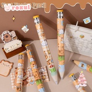 ROXUL Giant Pencil, 33.5cm Capibara/Puppy Giant Wooden Pencil, Creative With Eraser Oversized Pencil