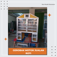 Gerobak Motor Jualan/ Gerobak Jualan Roti/ Gerobak Motor Keliling