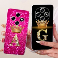 For OPPO F31 Pro Case CPH2763 Crown Letter Silicone Soft Phone Cases For OPPOF31Pro F 31 Pro Protect