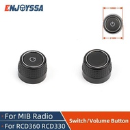 For Volkswagen Jetta Touran Polo CD Player Knob Radio Button Switch Volume Switch Knob Cap For Desay