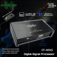 CROSSFIRE DSP AMPLIFIER M5XS BUILT IN 4 CHANNEL CLASS AB HIGH POWER AMPLIFIER WITH 10 BAND EQ