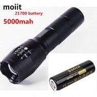 High Quality Small LED Flashlight with Sofirn 5000mAh 21700 Rechargeable Battery (Inserted in Flashl