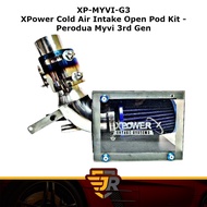 XPower Cold Air Intake Open Pod Kit (XP-MYVI-G3) - Perodua Myvi 3rd Gen 1.3L~1.5L / Bezza 1.3L
