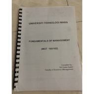 MGT160/MGT162 business/finance student UITM