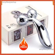 amylifestyleshop 3D Solar Energy Massage Roller Microcurrent Body & Face Massager