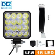 48W LED Work Light 12V 24V Off Road Flood Spot Lamp for Off-road SUV Truck Offroad Spotlight 48W LED bars work light 12v 24V led beam Lamp headlight barra additional spotlights offroad fog light motorcycle SUV