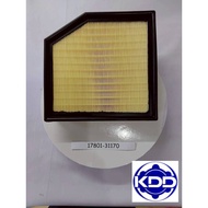 Air Filter IMMOS 17801-31170 TY Alphard/Vellfire: Engine Model 2.5L (2AR-FE)