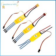 EMOTEMY ESC Brushless Motor, 30A/40A Helicopter Boat Speed Controller,  Banana Head T Plug XT60 RC P