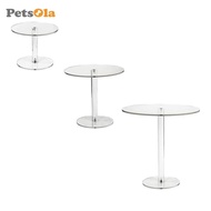 PETSOLA Acrylic Cake Stand Cake Shelf Cosmetic Organizer Cupcake Stand Candy Display Plate for Kitch