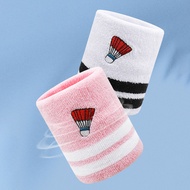 2 Pc Cotton Badminton Wrist Guard Men Women Sport Sweat Band Wrist Protector Gym Yoga Running Safety
