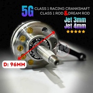 5G Crankshaft class 1 jet 3mm jet 4mm Grensap class1 jet 3mm dream rod class 1 rod crankshaft class 