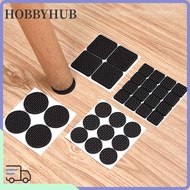 HOBBYHUB 1/4/9/16PCS Furniture Leg Pads Anti-slip Mat Square Round Self Adhesive Table Feet Covers