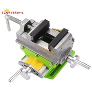 3 Inch Cross Vise Vice Table Compound Table Work Table Bench Aluminum Alloy Body for Milling Drilling