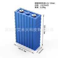 3.2V 200ahแบตเตอรี่ ลิเธียม CALB lithium ion Lifepo4 3.2V 12v GRADE A 100ah UPS Battery รถกอล์ฟ