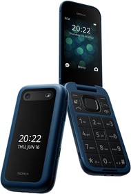 🌟 SG LOCAL STOCK🌟 3526) Nokia 2660 Flip Dual Sim 128MB Blue (48MB RAM)