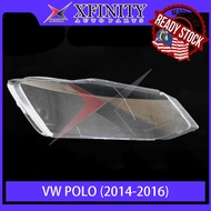 VW POLO 14 15 16 HEADLAMP COVER / HEADLIGHT COVER / HEADLAMP LENS / HEADLIGHT LENS