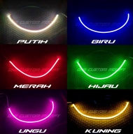 best lampu alis drl bonus devil eyes all new nmax 2020 2021 lampu - ungu devil kuning