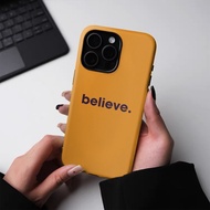 Fashion Simple Orange Letter Pattern Suitable for iPhone 17Promax 16Pro 15 11 12 13 14 xs XR 17Air S