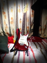 Apple Candy Red Stratocaster 2017 Fender electric guitar -糖果紅色電結他