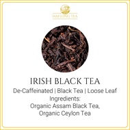 [HAFLONG TEA] Irish Black Tea (Decaf) | Organic Loose Leaf Black Tea | Natural &amp; Aromatic | 30g