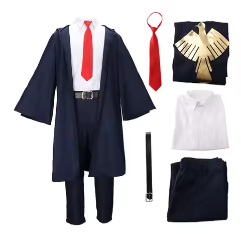 Anime Magic and Muscles Cosplay Mashle Robe Lemon Irvine Costume Men Women School Uniform Hooded Cap