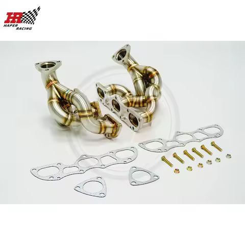 HP RACING OD 42mm 3.0mm Pipes Stainless Steel 304 Performance Headers For Pors che 991.2 2017-2019 T