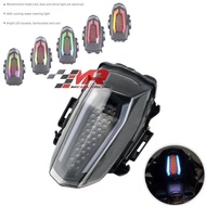 MATA Stop Lamp R15V3 R15V4 NEW MODEL WD113 RGB MULTICOLOR Eye GABAN Rear Brake STOPLAMP R15 V3 R15 V4 R15M LED RGB RUNNING MULTICOLOR DRL MAGNET CONTROL NEW SERIES