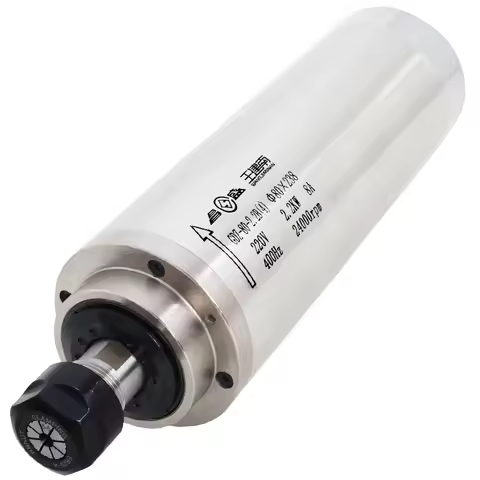 220V 380V Water Cooled Spindle Motor 800W 1.5KW 2.2KW High Speed ER11 16 20 25 Collet for CNC Router