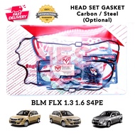 Head Top Set Gasket (Carbon Graphite / Metal Steel) Saga BLM FLX 1.3 1.6