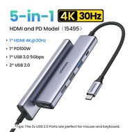 Ugreen 5 In 1 USB Type C To HDMI Hub Adapter Cable + USB 3.0*1 + USB 2.0*2 PD Ugreen 15495