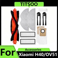 Replacement Parts Accessories Compatible with Xiaomi H40/OV51 Robot Vacuum Cleaner, Robotic Vacuum C