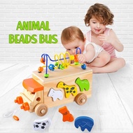 Baby Kids Child Children Wooden Car Vehicle Learning Education Imagination Training Play Toys Games 
