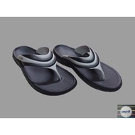 Asadi - Men - black strip sandal, slipper, flip flop, slip on