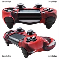 Luckybabys☆ Camouflage Silicone Rubber Skin Grip Cover Case For Playstation 4 Ps4 Controller