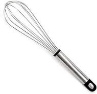 egg Whisks for Cooking 8/10/12 Inches Kitchen Stainless Steel Egg Beaters, Kitchen Cake Cooking Tools,Manual Whisk, Kneading Dough, Whipping Cream beater (Color : C 12 Inches) (C 12 Inches)