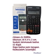 Kalkulator Scientific Citizen CT-350MS | Kalkulator Ilmiah CT 350MS