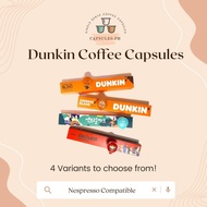 ☾☍۞DUNKIN Nespresso Compatible Coffee Capsules★1-2 days delivery