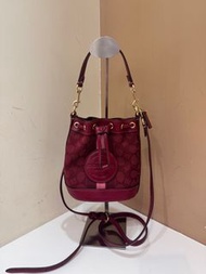 Coach Mini Dempsey Bucket Bag