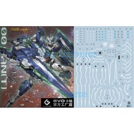 MG 1/100 00 Quan [T] Full Saber Gundam Decal Water Brand EVO Reflective Blacklight