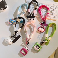 Cute Big Teeth Rose Red Crocodile Pendant Phone Strap Camera Chain Bag Small Item Pendant Universal 