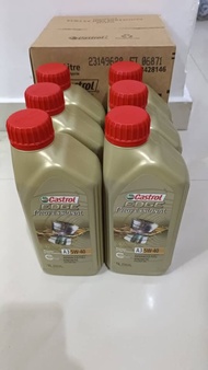 (5 BOTTLES + FREE 1 BOTTLE) CASTROL Edge Professional Fully Synthetic A3 5W40 1 LITER