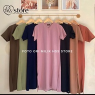 VIVI WOMEN'S DRESS MIDI DRESS PREMIUM SPLIT