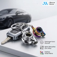 GANTUNGAN Turbo Car Engine Keychain Keychain